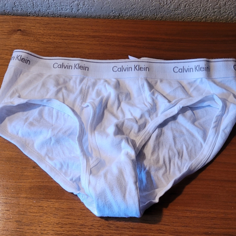 White Calvin Klein Briefs